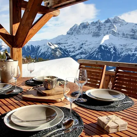 Alpine Chic Chalet Beliers Jacuzzi Sauna Alpehytte Les Crosets
