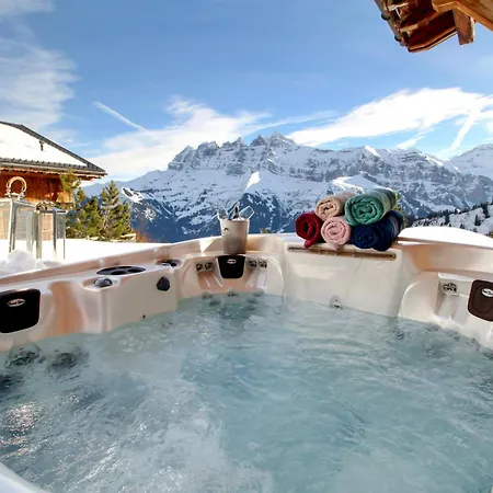 Alpehytte Alpine Chic Chalet Beliers Jacuzzi Sauna Les Crosets